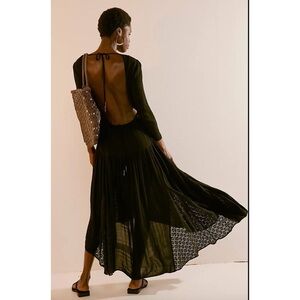Free People Sea Me Maxi Dress NWOT